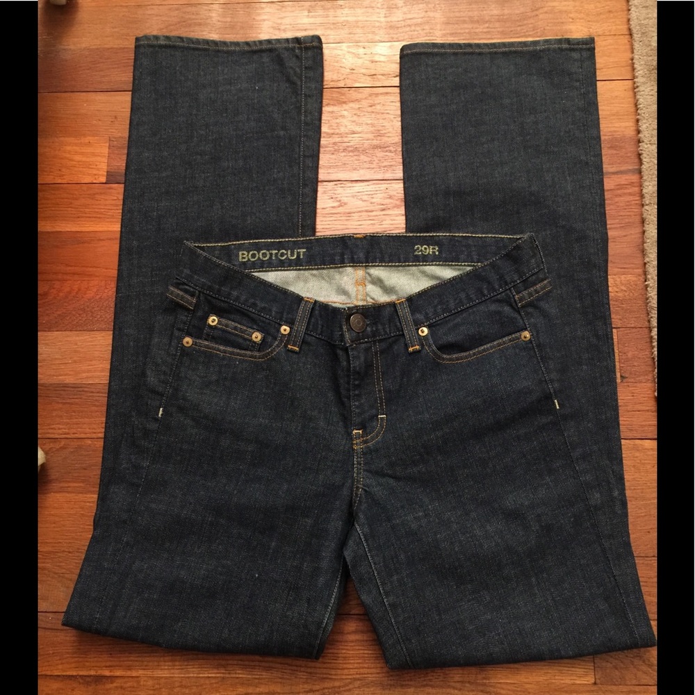 J Crew Boot Cut Denim Jeans sz 29R NWOT